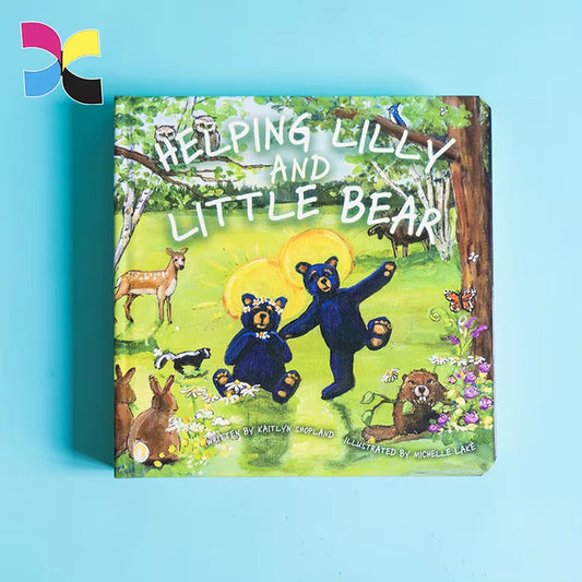 Custom Children Book Publishers Board Book Wholesale Kids Baby Books Printing