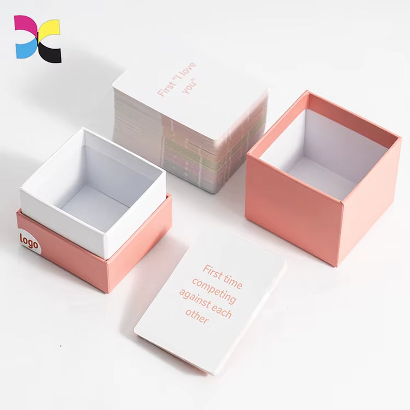 Custom Designed Couple Card Playing Cards Printed Art Paper in Custom Paper Box