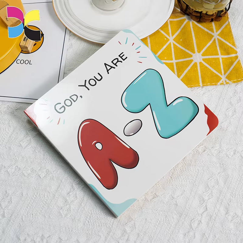 Custom a Series of Kids Book Story Board Books Full Color Smooth Page Offset Printing