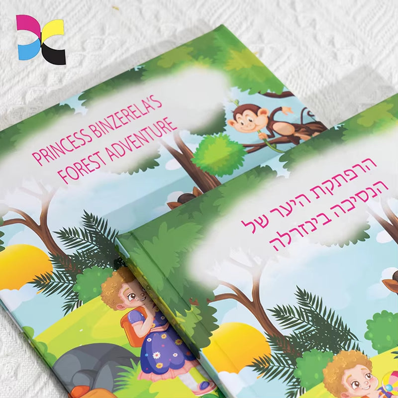 Polished Children'S Book Printing Services Hardcover Paperback Options with Art Paper Cardboard Material Available A4 A5 Sizes